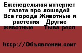 Еженедельная интернет - газета про лошадей - Все города Животные и растения » Другие животные   . Тыва респ.